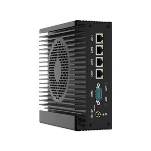 Werkseitig Nano Intel Mini-PC N305 Octa Core Dual 4 LAN Ethernet 4 USB Ubuntu Industrie-PC X86 UK Stecker 8G RAM 128G SSD Windows - Product Image 2