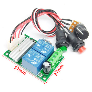 DC 6V 12V 24V <strong>Motor</strong> Adjustable Speed <strong>Controller</strong> DC PWM <strong>Controller</strong> Forward and Reverse Switch <strong>Motor</strong> <strong>Controller</strong> - Product Image 3