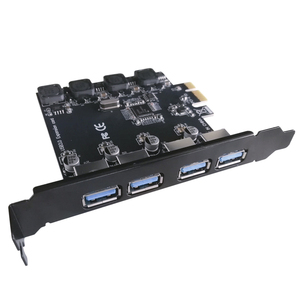 New Arrival <strong>PCI</strong>-E 1X to 4 Ports USB3.0 Adapter Card <strong>PCI</strong>-E Express to USB 3.0 <strong>Controller</strong> - Product Image 3