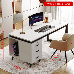 Mesa Rectangular de madera para ordenador portátil, mesa de oficina, precio competitivo - Product Image 4