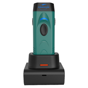 Lector de código de barras portátil tipo bolsillo 2,4G BT Xkancode 1D CCD 2D código QR escáner de código de barras inalámbrico portátil