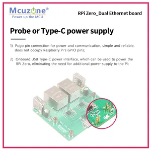 Ethernet dual y placa USB para RaspberryPi Zero/zero W, Zero2 W, USB HUB RJ45, Sonda, 4G LTE Driver-free Custom - Product Image 4