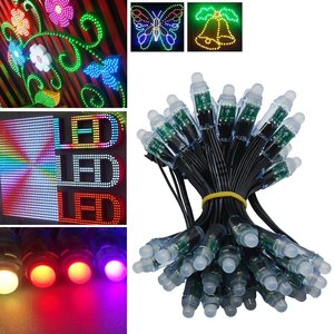 5v 12V 12mmスマートLEDポイントピクセルモジュールストリングライトWs2811 Rgb IP68防水ブラックワイヤーピクセルライト - Product Image 6