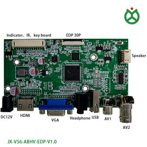 Placa controladora USB de fácil actualización para monitores LCD con AV VGA para entrada CVBS EDP Resolución de pantalla LCD 1920*1080 - Product Image 2