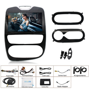 10 inç dokunmatik ekran 4G Bt 5.0 Wifi araba Stereo ekran Android oto Carplay oyuncu Renault Clio 2016 - 2019 için - Product Image 2