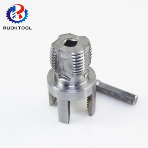 6 Points Pvc Pipe Threader <strong>Kit</strong> Internal and External Thread Fast Thread Tap Pipe Threader Water Pipe Tapping Tool - Product Image 3