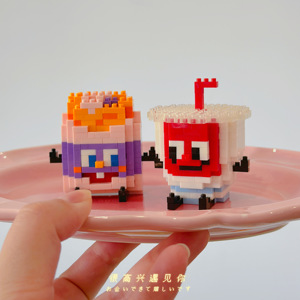 Micro <strong>Block</strong> DIY <strong>Building</strong> Set Kids Puzzle Assembling Small Particle <strong>Building</strong> <strong>Blocks</strong> Character Models 1:64 Scale Plastic Material - Product Image 5
