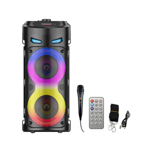 4 पोर्टेबल स्पीकर rgb का नेतृत्व किया लाइट ipx5 वाटरप्रूफ 50-100w बास होम थिएटर के लिए कंप्यूटर dj कराओके पार्टी वायरलेस माइक्रोफोन - Product Image 5