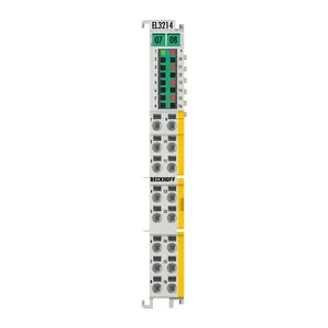 BECKHOFF-Terminal EtherCAT de 4 canales, entrada analógica, temperatura, 16 bits, conexión de 3 cables, PLC, PAC, controladores dedicados