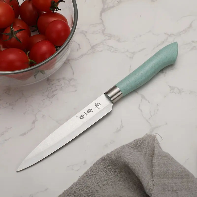Fabrik preis Werbeartikel Kunststoff Reis Hush Griff Utility Cutter Messer für Obst Gemüse