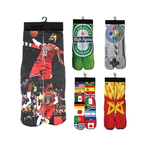 Printed 3d <strong>Socks</strong> Custom Print Design Your Own Photo Tube <strong>Socks</strong> - Product Image 1