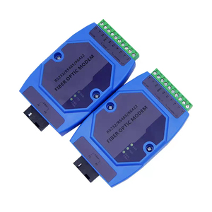 Un par RS485 a módem de fibra óptica puerto serie a módulo transceptor SC modo único RS422 RS232 Adaptador convertidor óptico - Product Image 1