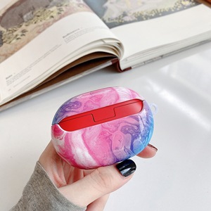 Mermer sert PC tam koruma kulaklık şarj kutusu kasa Beats Studio için tomurcukları kablosuz kulaklık Carabiner ile - Product Image 6