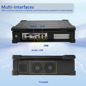 15.6 Inch <strong>Embedded</strong> Industrial Portable <strong>Computer</strong> Rugged Laptop <strong>LED</strong> Supports Intel NM10/Q67/Q77/Q87 Expansion Slots 8GB Memory - Product Image 2