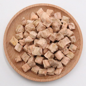 All'ingrosso 85g/bottiglia di salmone atlantico liofilizzato con la pelle cruda taglio a metà pancia tratta snack cibo per cani e gatti - Product Image 6