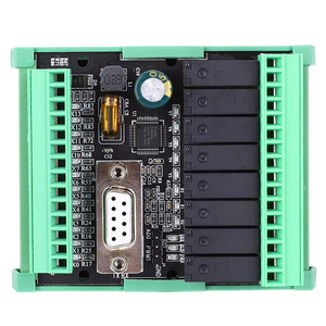 Placa de Control Industrial PLC con salida de relé de terminal enchufable de carcasa DC24V, contador de alta velocidad analógico 2AD 0-10V, 2 unidades - Product Image 4