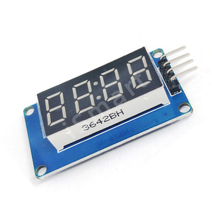 TM1637 LED-Anzeige modul 7 Segment 4 Bits 0,36 Zoll Uhr RED Anode Digital Tube Serial Driver Board Pack - Product Image 5