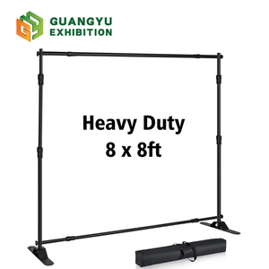 <span class=keywords><strong>X</strong></span>ách tay 8x8ft lớn Định dạng bước lặp lại Backdrop <span class=keywords><strong>Banner</strong></span> đứng có thể thu vào quảng cáo cho triển lãm thương mại <span class=keywords><strong>x</strong></span>úc tiến - Product Image 1