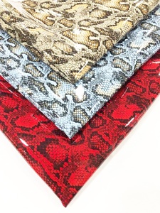 Vinile in pelle artificiale con motivo a specchio in pelle di serpente di pitone per la decorazione della borsa - Product Image 4