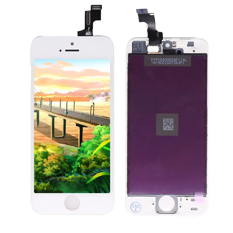 Preço de fábrica para iphone lcd substituições de tela 5 5S se para iphone display peças para iphone 5S display lcd