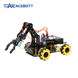 ACEBOTT STEM Lernen Kinder Teenager Alter 8 Plus ESP32 APP-Steuerung Smart Robot Car Kit Mecanum Wheel DIY-Projekt für Arduino