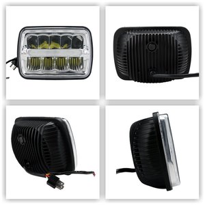 ไฟหน้า LED ทรงสี่เหลี่ยมมุมฉาก45W สำหรับอะไหล่รถยนต์อุปกรณ์เสริมรถยนต์5X7สูง/ต่ำ - Product Image 5