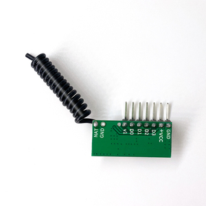 433Mhz 4 canali modulo ricevitore RF alta ricezione sensibilititry anti blocco modulo di decodifica per ev1527 telecomando - Product Image 4