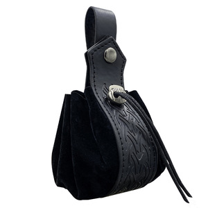 Medieval Vintage Cross-Border Multi-Plataforma Venta caliente Bolso con cordón Monedero Cintura Anillo Cinturón Piezas de accesorios para disfraces