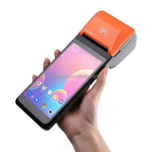 Портативный прочный Android 12,0/13,0 POS-аппарат QR-код сканер Wifi 4G Android Mobile POS-терминальная система с принтером - Product Image 1