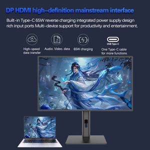 Monitor para juegos con pantalla LCD de 27 pulgadas, 120Hz, 16:9, KVM, PBP, IPS, ordenador, ordenador, interfaz 4K HDMI, compatible con personalización OEM/ODM - Product Image 6
