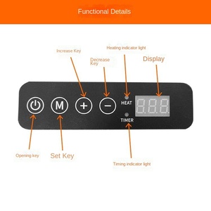 Gà nhà nóng brooding gian hàng tấm gà vịt con chăn nuôi nở bảo quản điều chỉnh nhiệt độ PTC nhựa - Product Image 4