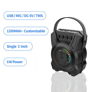 Utdoor-altavoz de graves inalámbrico, dispositivo de sonido con cable de carga de acero inoxidable