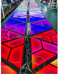 <strong>Led</strong> Celliing Light RGB <strong>LED</strong> Pixel Matrix Programmable Triangle Panel Light for bar Lights Stage Event Disco Dj Night Club Decor - Product Image 2