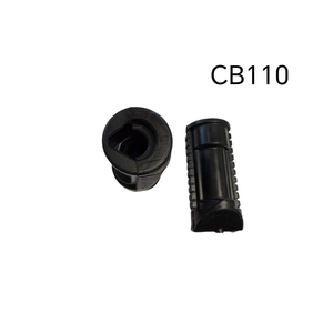 <span class=keywords><strong>CB110</strong></span> motosikletler için kauçuk aksesuarları ile motosiklet yedek parçaları çift çatal-tipi ön Footpeg