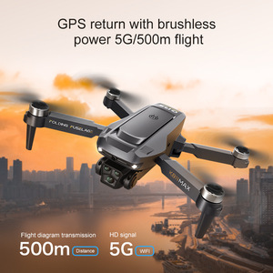 K811MAX fırçasız optik akış konumlandırma engel kaçınma ile dönüş drone hava kamera dört eksenli uzaktan kumanda uçak - Product Image 4
