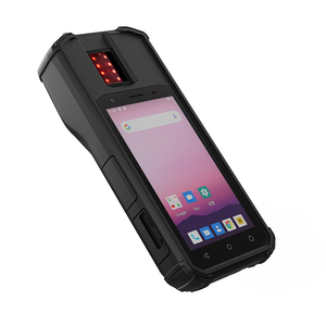 5 אינץ ביומטרי android10 כף יד עם סורק טביעת אצבע לרישום SIM נייד