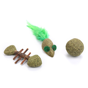 Doğal kedi Catnip topları tedavi Pet Catnip oyuncaklar interaktif fareler fare yavru oyuncaklar kediler oynarken temizleme diş oyuncak - Product Image 2