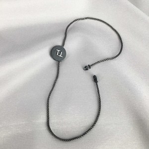 工場ハングタグストリングカスタマイズされたロゴアパレルプラスチックハングタグストリング衣類用丸型シールタグ - Product Image 5