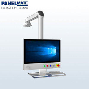 Sistema de brazo soportado montado VESA de 15,6 pulgadas IP65 PC impermeable pantalla táctil ordenador todo en uno Panel de Control Industrial PC