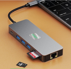 Tipo <span class=keywords><strong>C</strong></span> Hub 1080P VGA <span class=keywords><strong>USB</strong></span> 3.2 RJ45 4K DP <span class=keywords><strong>Displayport</strong></span> Adaptador Multiport Docking Station <span class=keywords><strong>USB</strong></span> <span class=keywords><strong>C</strong></span> Hubs