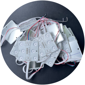 Magic RGB RGBIC 6LEDs 68x68mm 160 Degree Lens Advertising Light Box Dc24v 3.6w Outdoor Waterproof IP67 <strong>Led</strong> Modules for Signs - Product Image 3