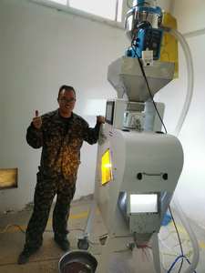 Máquina de classificação óptica de grãos de soja, mini classificador de cores <span class=keywords><strong>ccd</strong></span> de alta precisão
