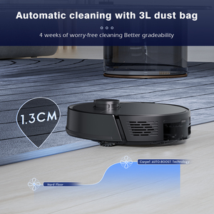 ONSON Remote Control <strong>Laser</strong> Smart Sweeping Mopping With Mop Vacuum Cleaner Robot