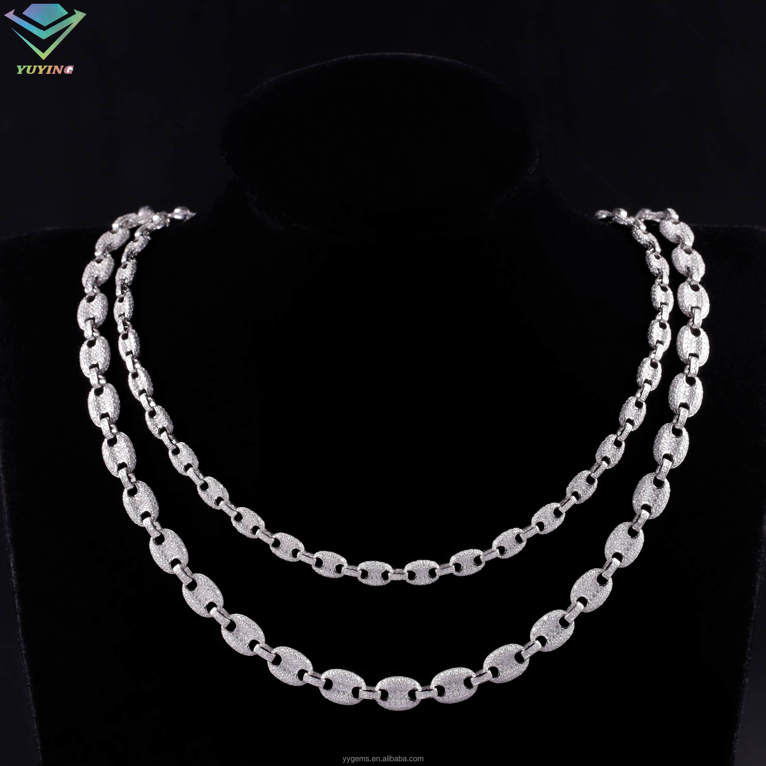 6 มม. - ทองคำขาว - เพชรโมอิสซาไนต์ VVS