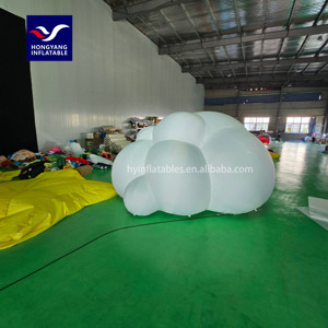Tổ chức sự kiện Đảng trang trí treo đạo cụ <span class=keywords><strong>Inflatable</strong></span> LED đám mây <span class=keywords><strong>Inflatable</strong></span> trang trí sân khấu - Product Image 1
