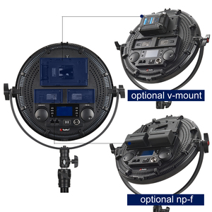 TOLIFO profesyonel RGB yuvarlak Panel Video aydınlatma R-S60RGB LED Video işığı Video Film stüdyo fotoğrafçılığı fotoğraf çekimi - Product Image 3