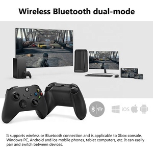 Yeni kablosuz denetleyici BT Video Gamepad joystick titreşim oyun kontrolörleri için Windows PC için XBOX serisi S X - Product Image 3