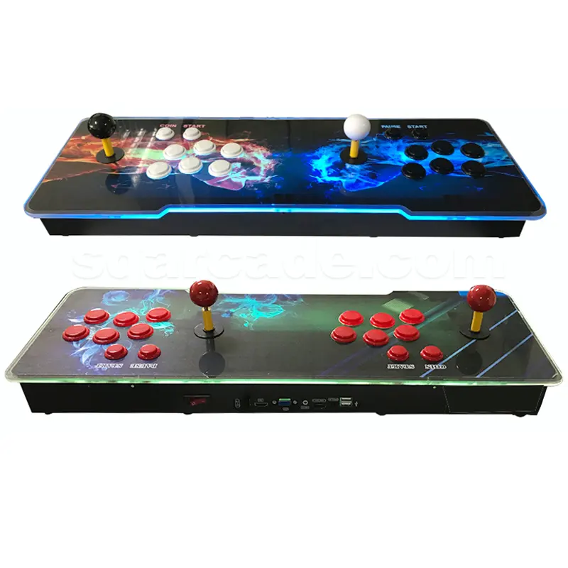 Özel çift Joystick Video oyunu konsolu Pandora Arcade kutusu 2800/5000/4018 oyun klasik Pandora tak ve çalıştır oyun Retro kutusu