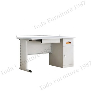 Modern Office Furniture Studying Table <strong>Computer</strong> Desk Metal Office Table with Drawer Storage - Product Image 1