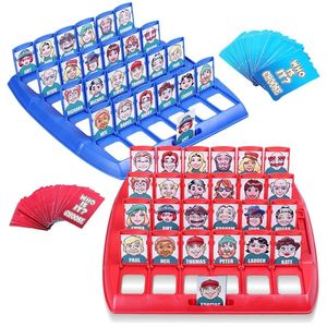 ของเล่นให้เหตุผลเชิงตรรกะใครคือเดาเกมกระดานปาร์ตี้ครอบครัวทางปัญญาเล่นของเล่นเพื่อการศึกษาเดาว่าฉันคือใครเกม - Product Image 2